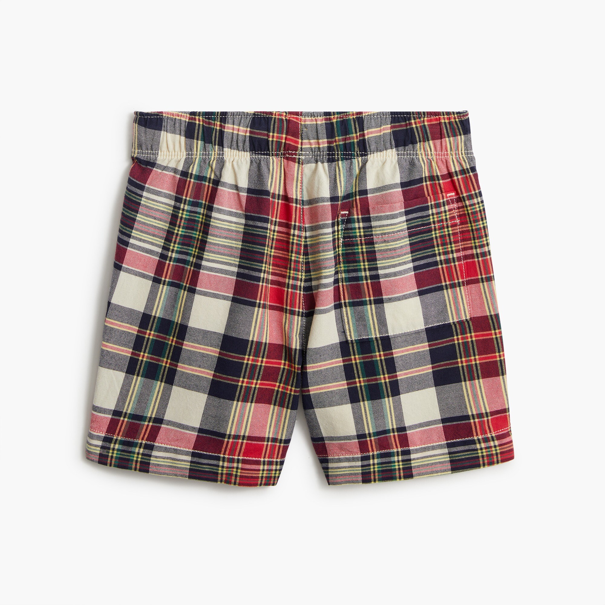 Boys&apos; mixed-plaid dock short