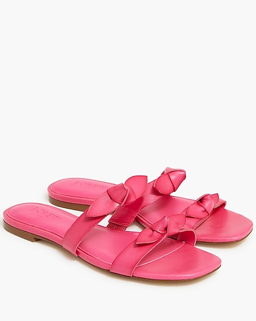  Knotted-bow sandals