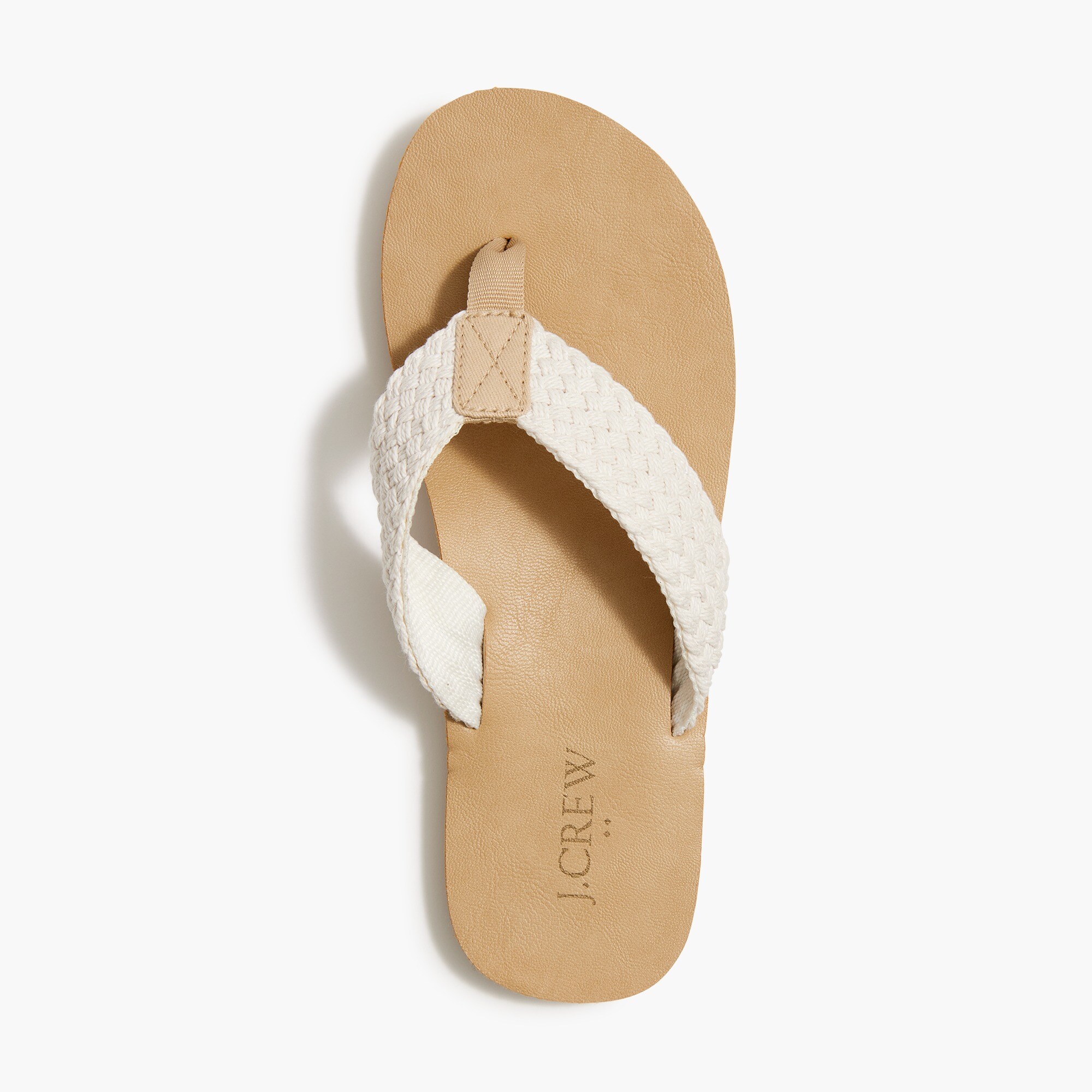 Factory: Braided Flip-flop Sandals For Women