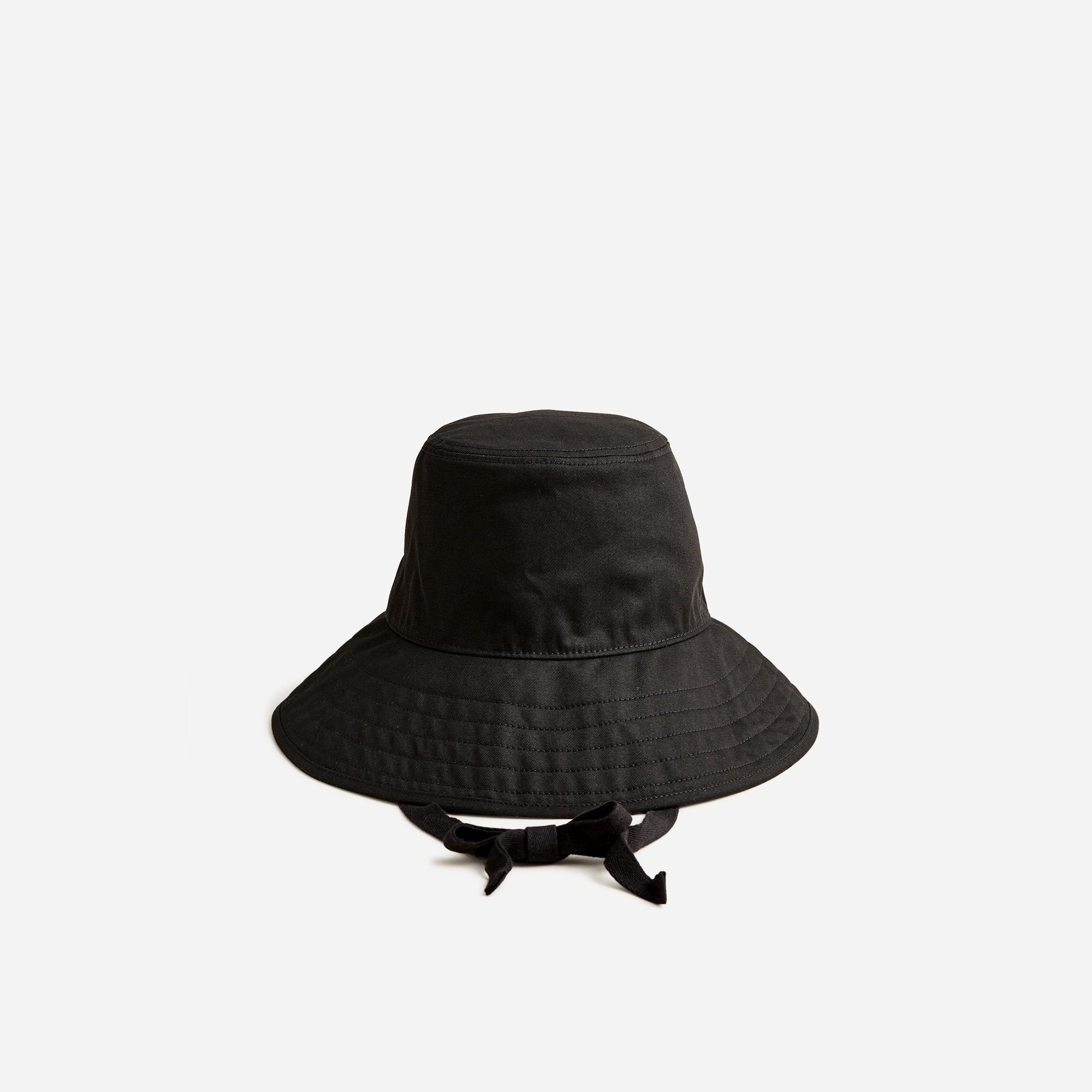 J.Crew: Bucket Hat With Ties For Women