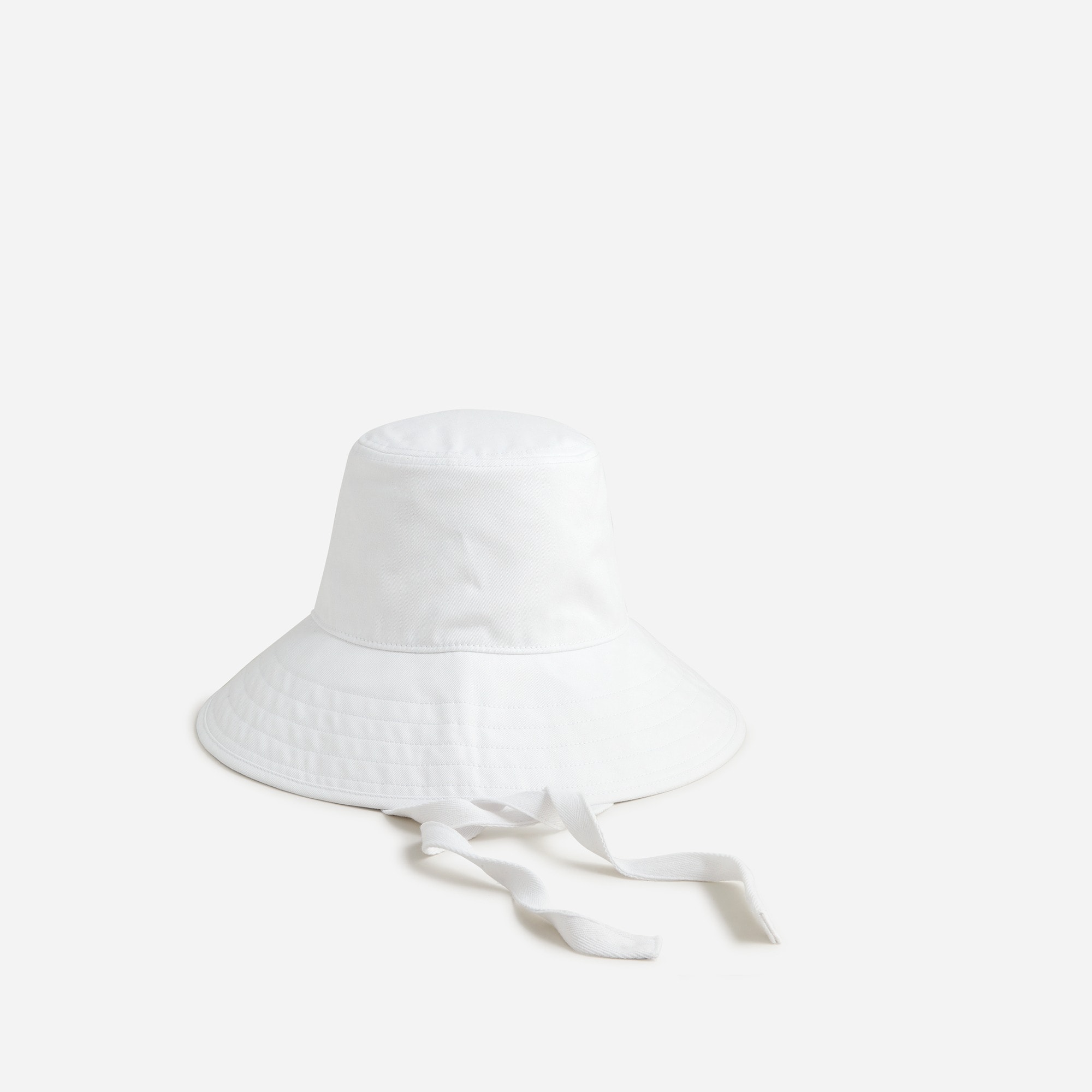 womens Bucket hat with ties