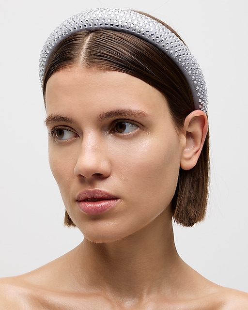 womens Rhinestone-studded headband
