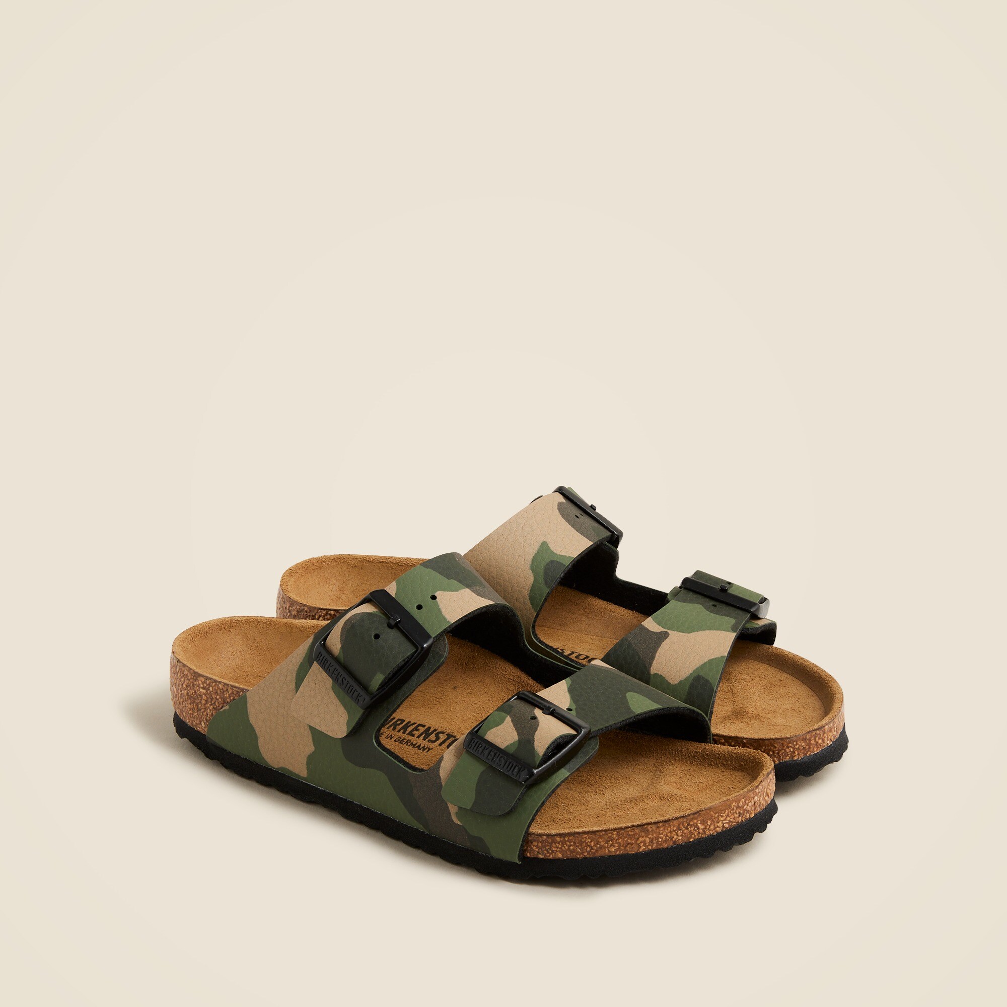 J.Crew: Birkenstock® Arizona Sandals In Camo Boys