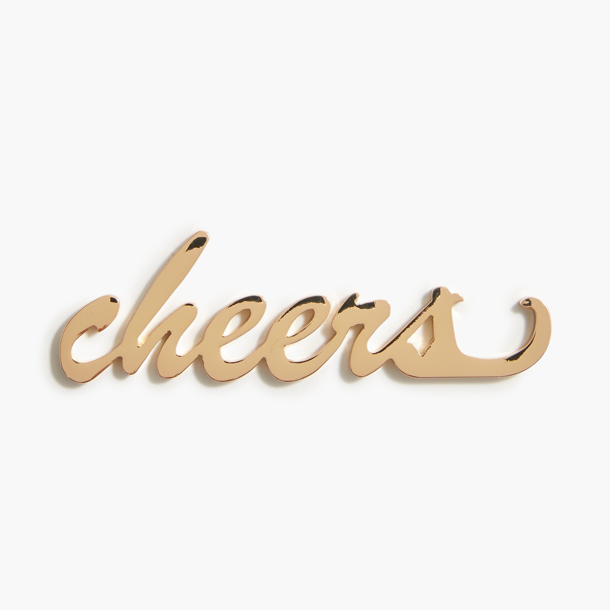 "Cheers" bottle opener