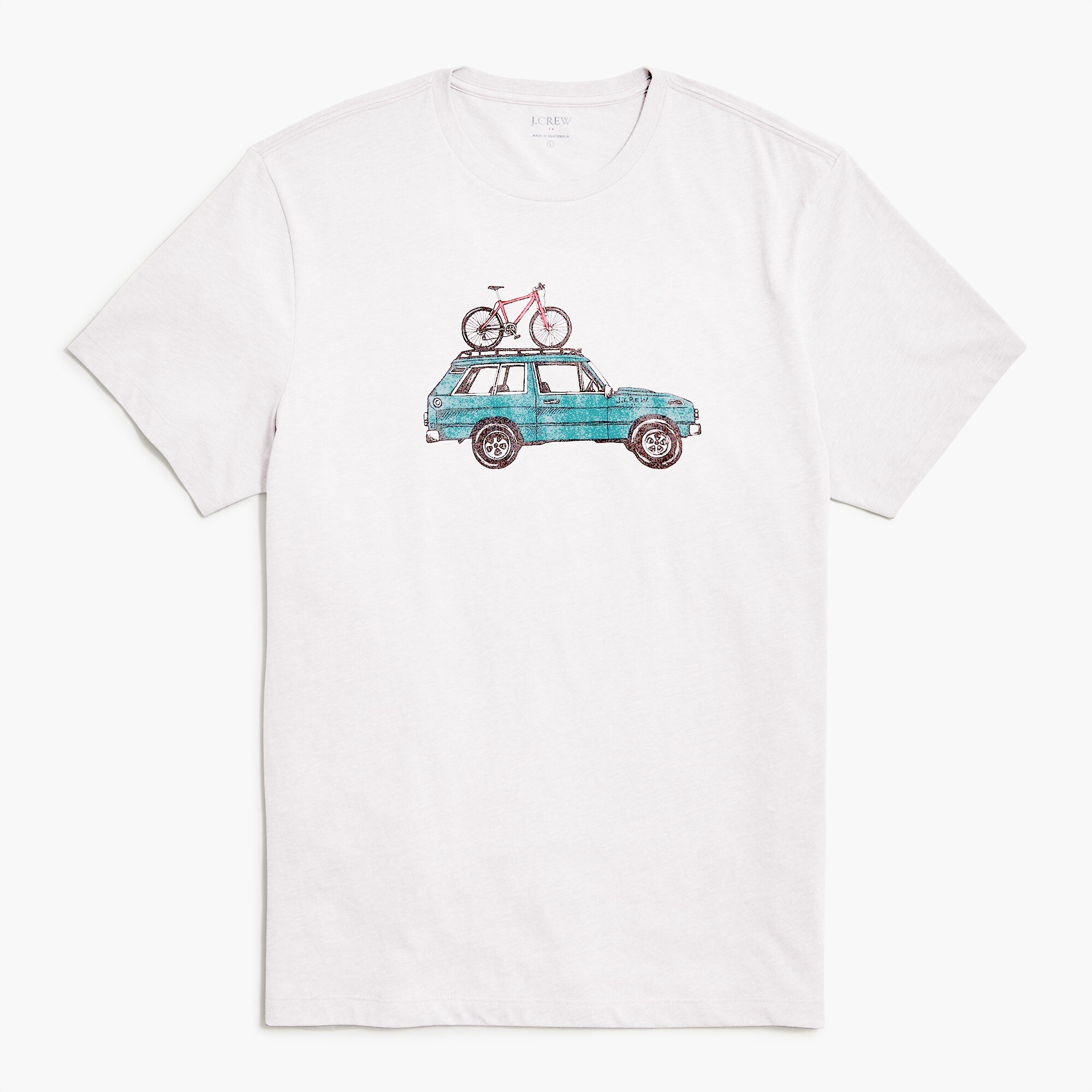 Bike car graphic tee