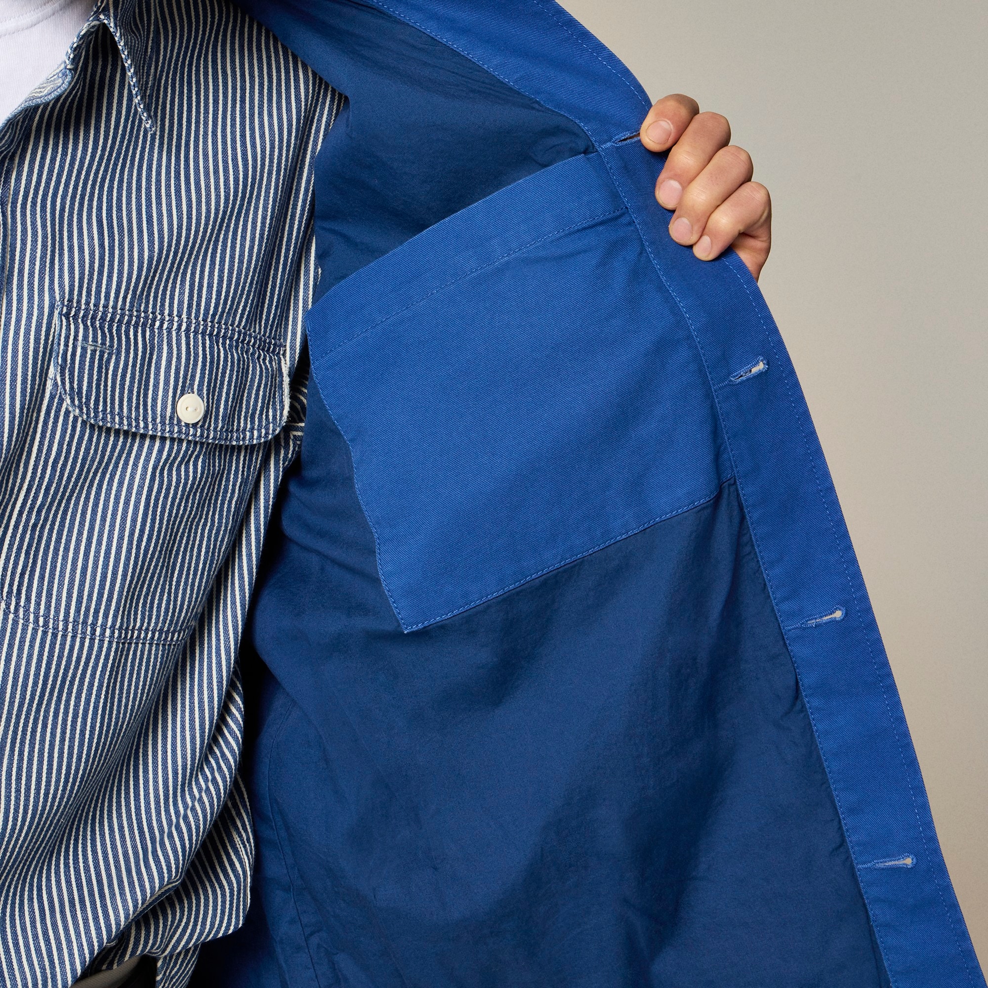 Wallace & Barnes lightweight twill chore jacket