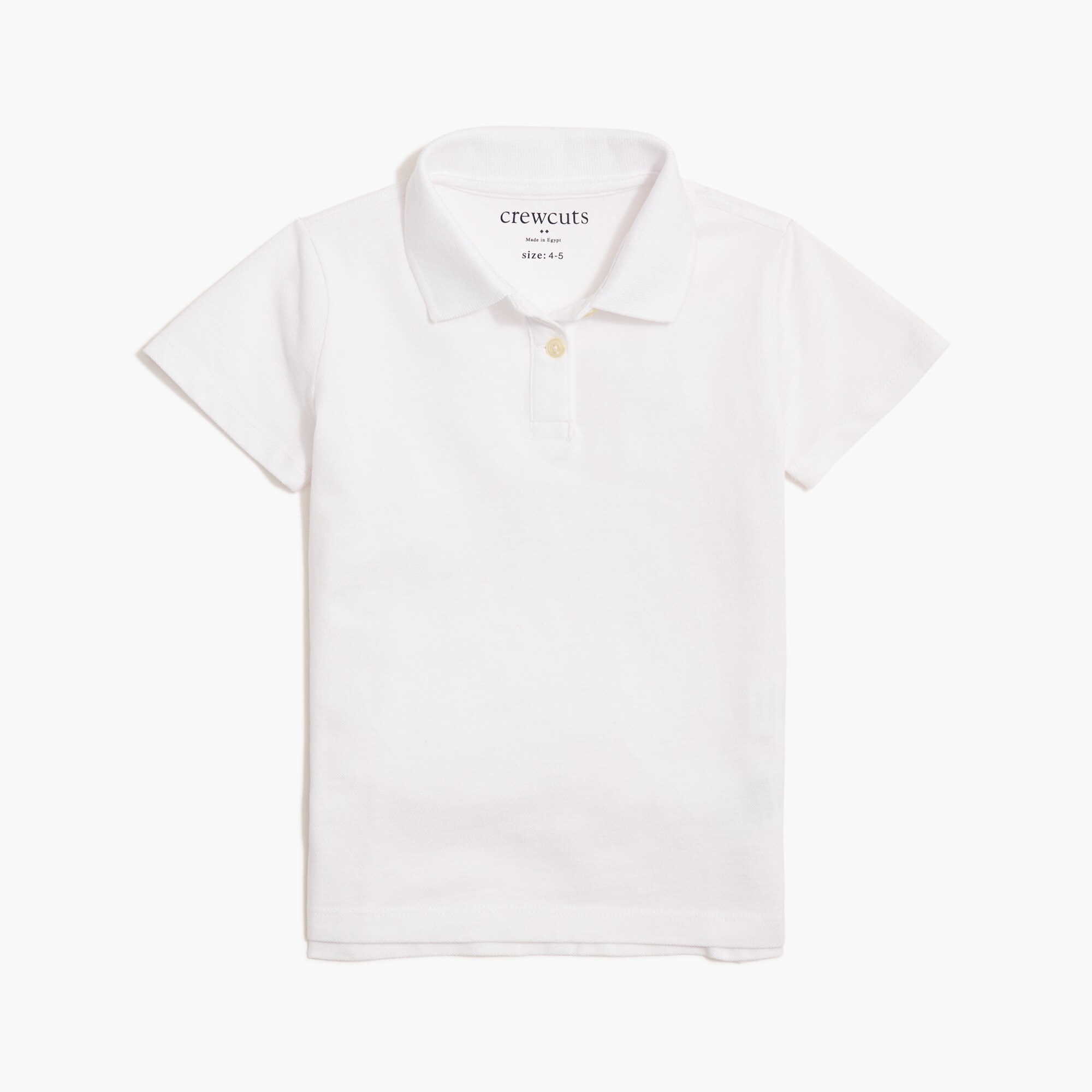 kids' piqu&eacute; polo for girls