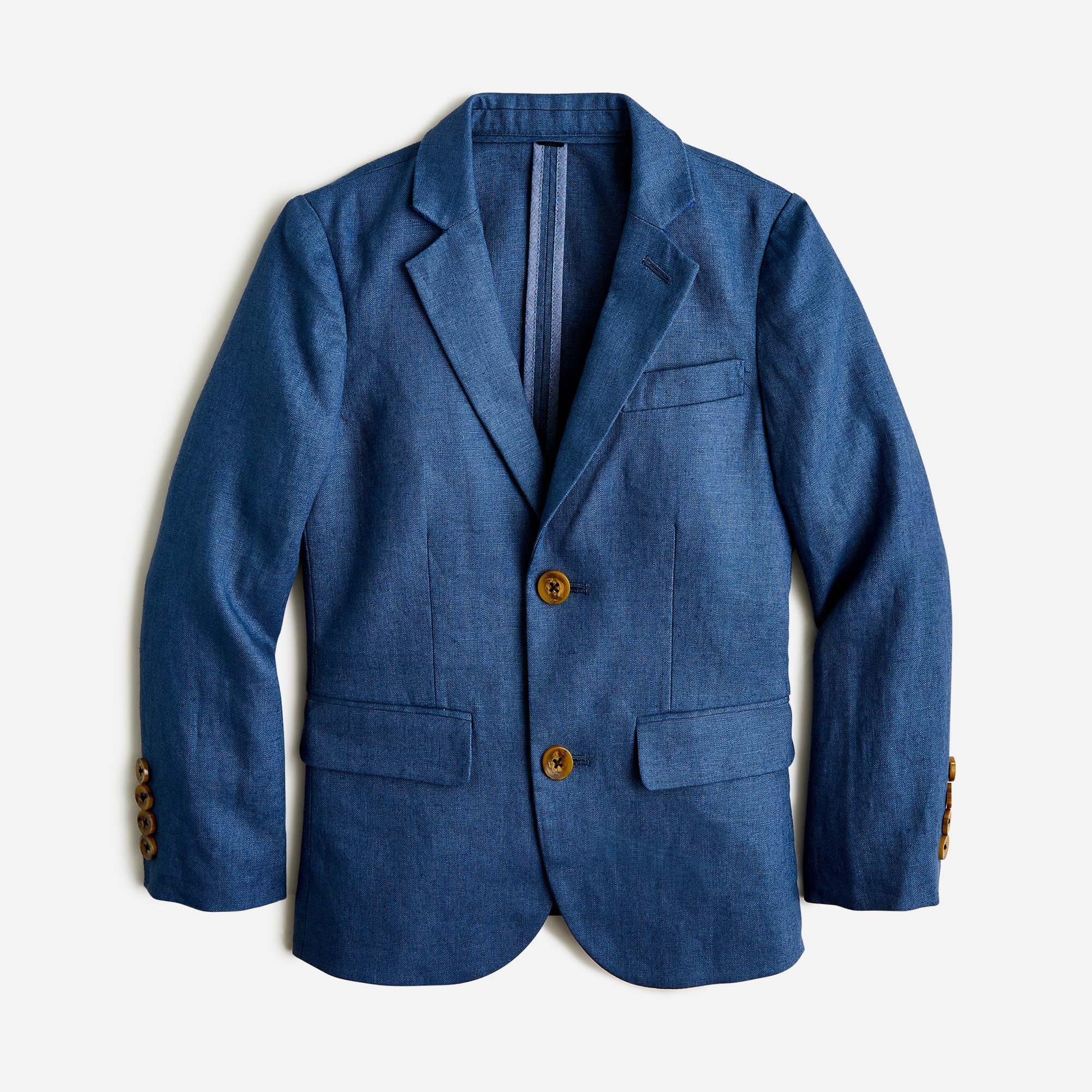  Boys' Ludlow unstructured suit jacket in linen