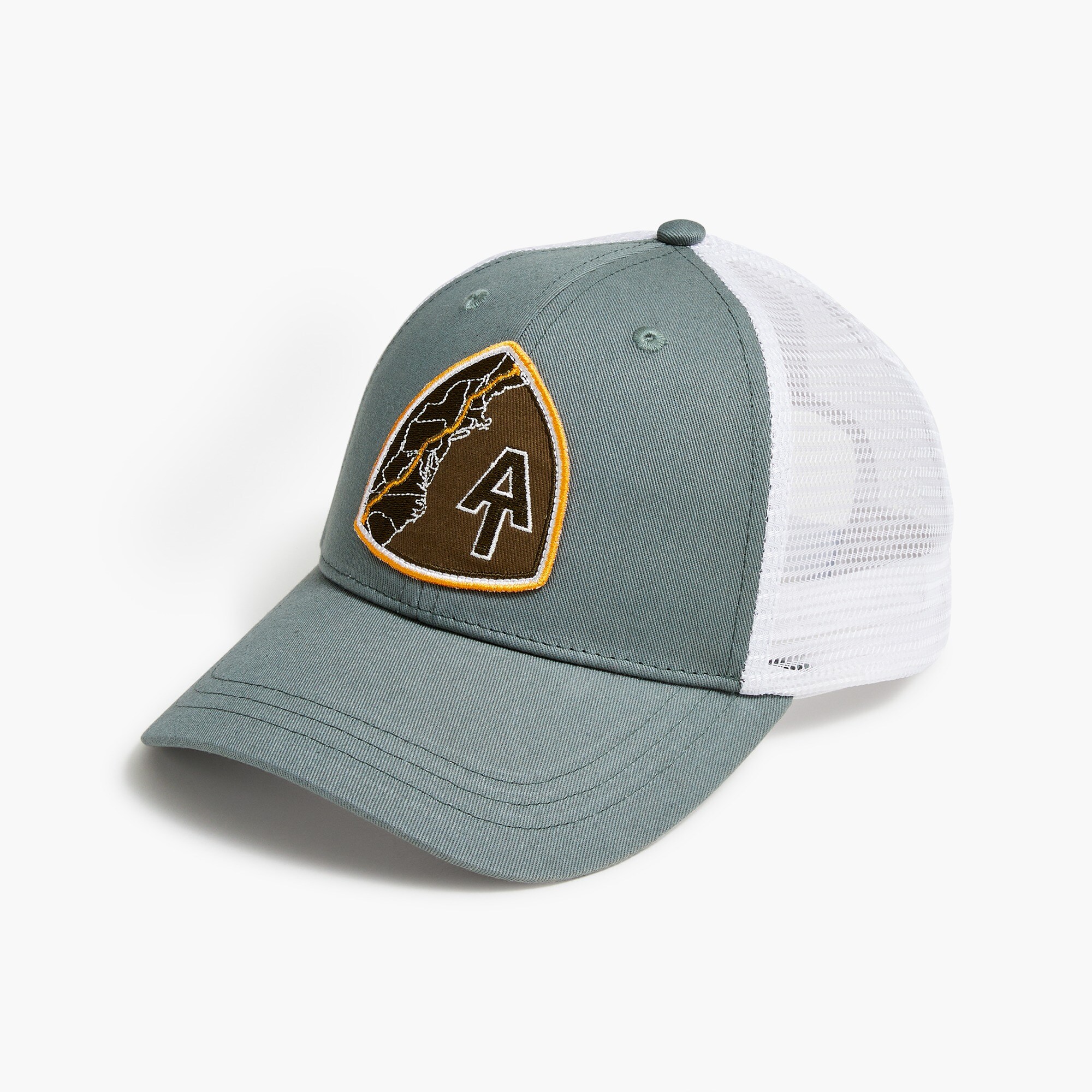 mens Embroidered trucker hat