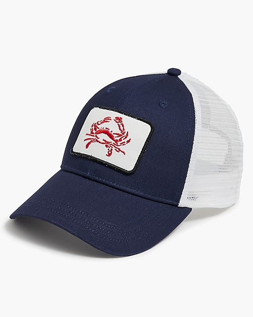 mens Embroidered trucker hat