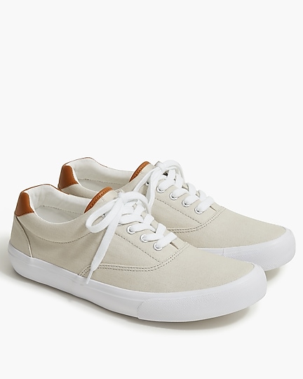 mens Canvas lace-up sneakers