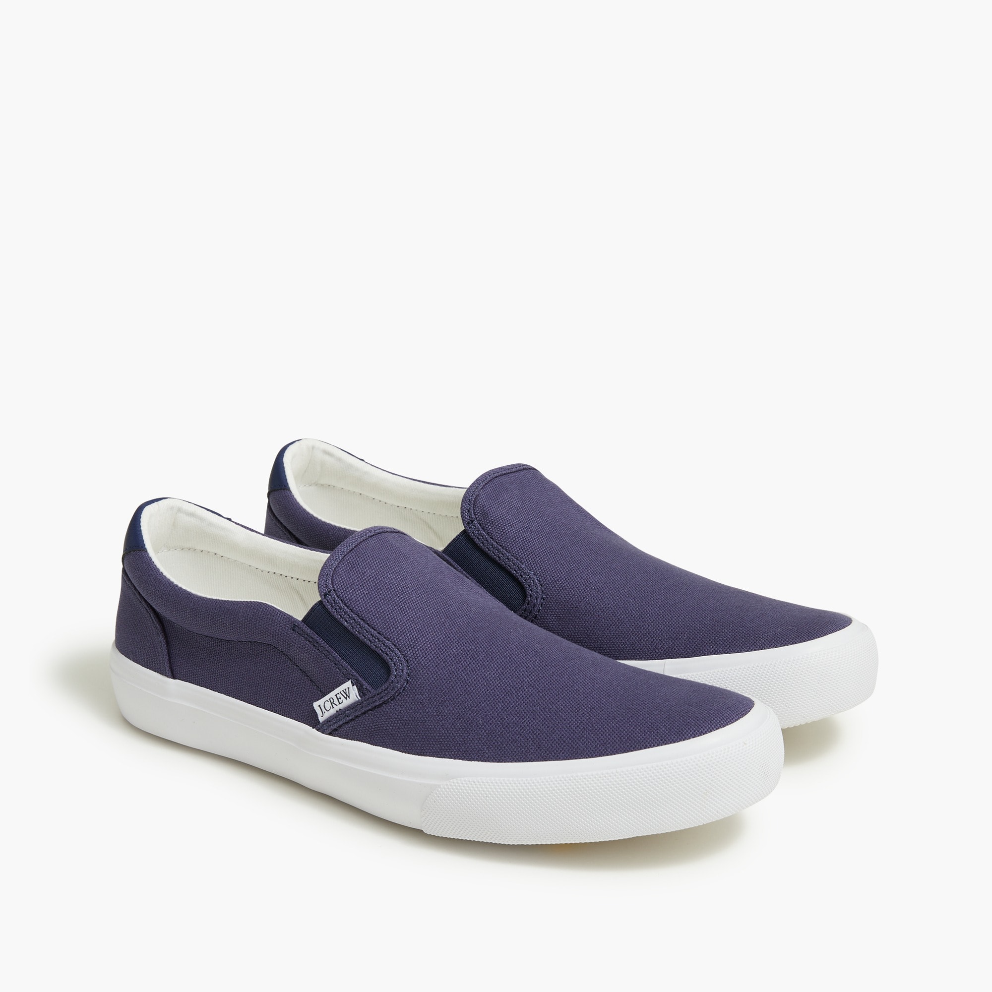 Canvas slip-on sneakers