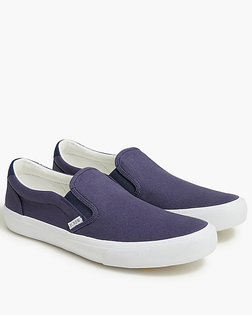  Canvas slip-on sneakers