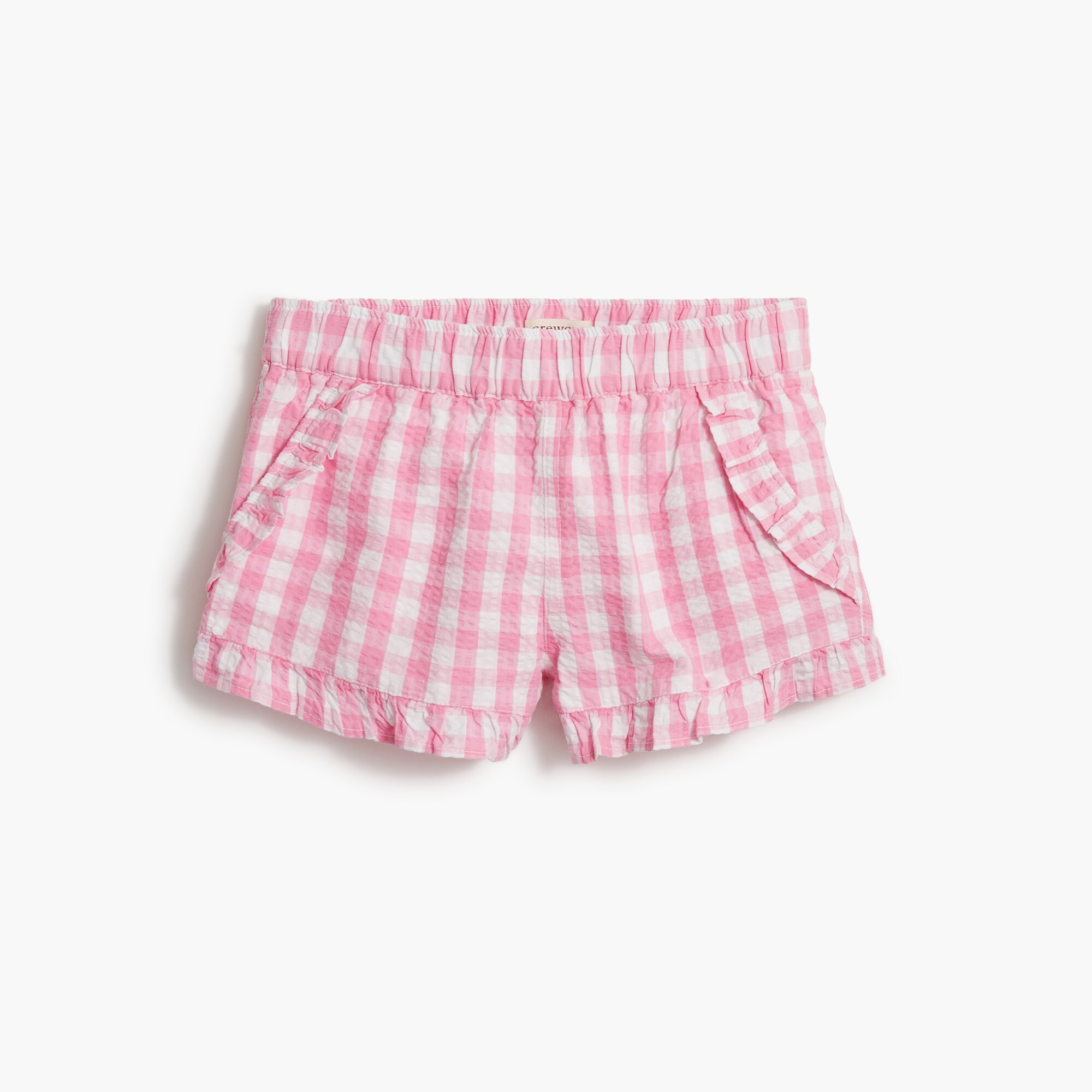 Girls' seersucker short