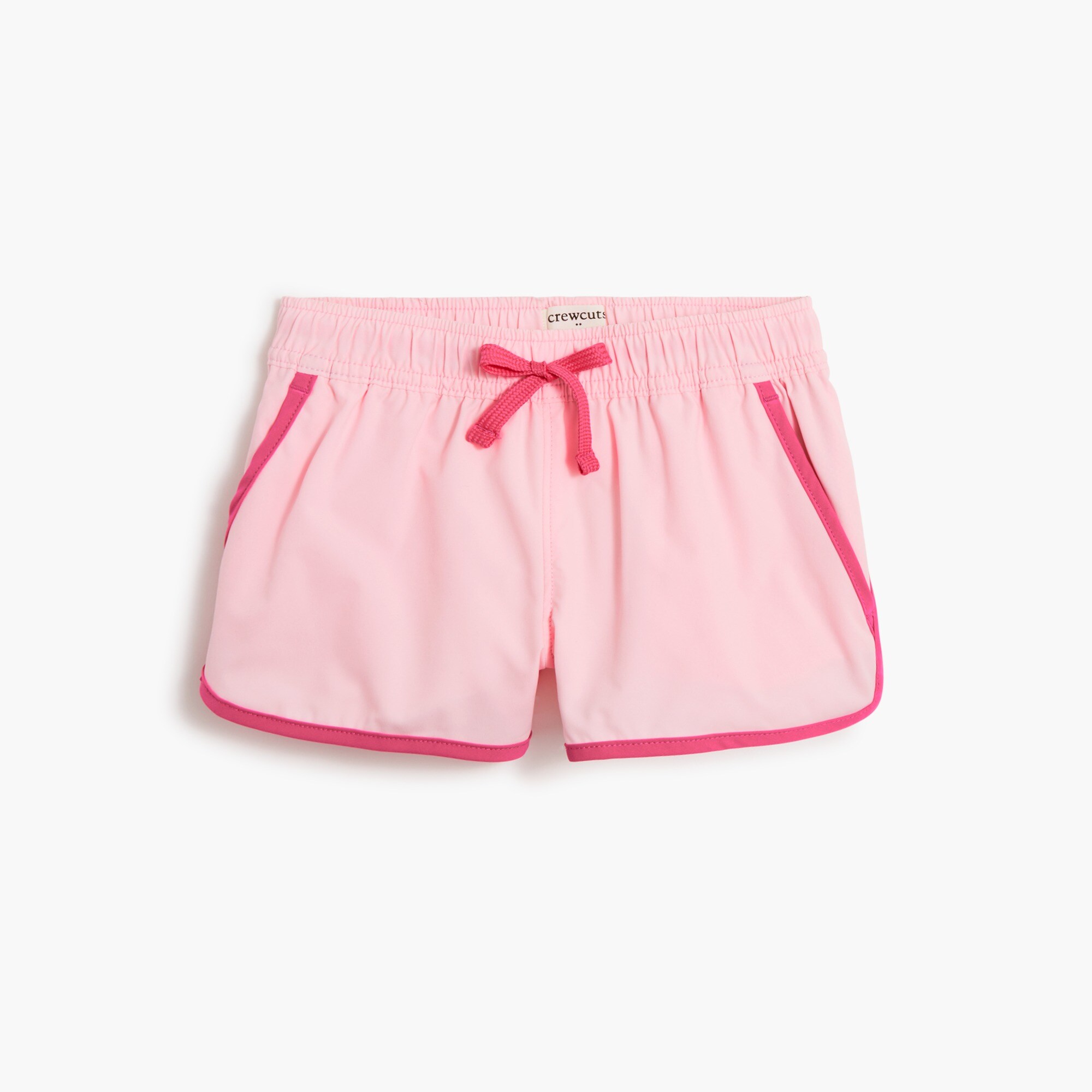 Girls' tech short with drawstring