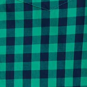 Boys' plaid washed shirt EMERALD ISLAND ANTIQUE 