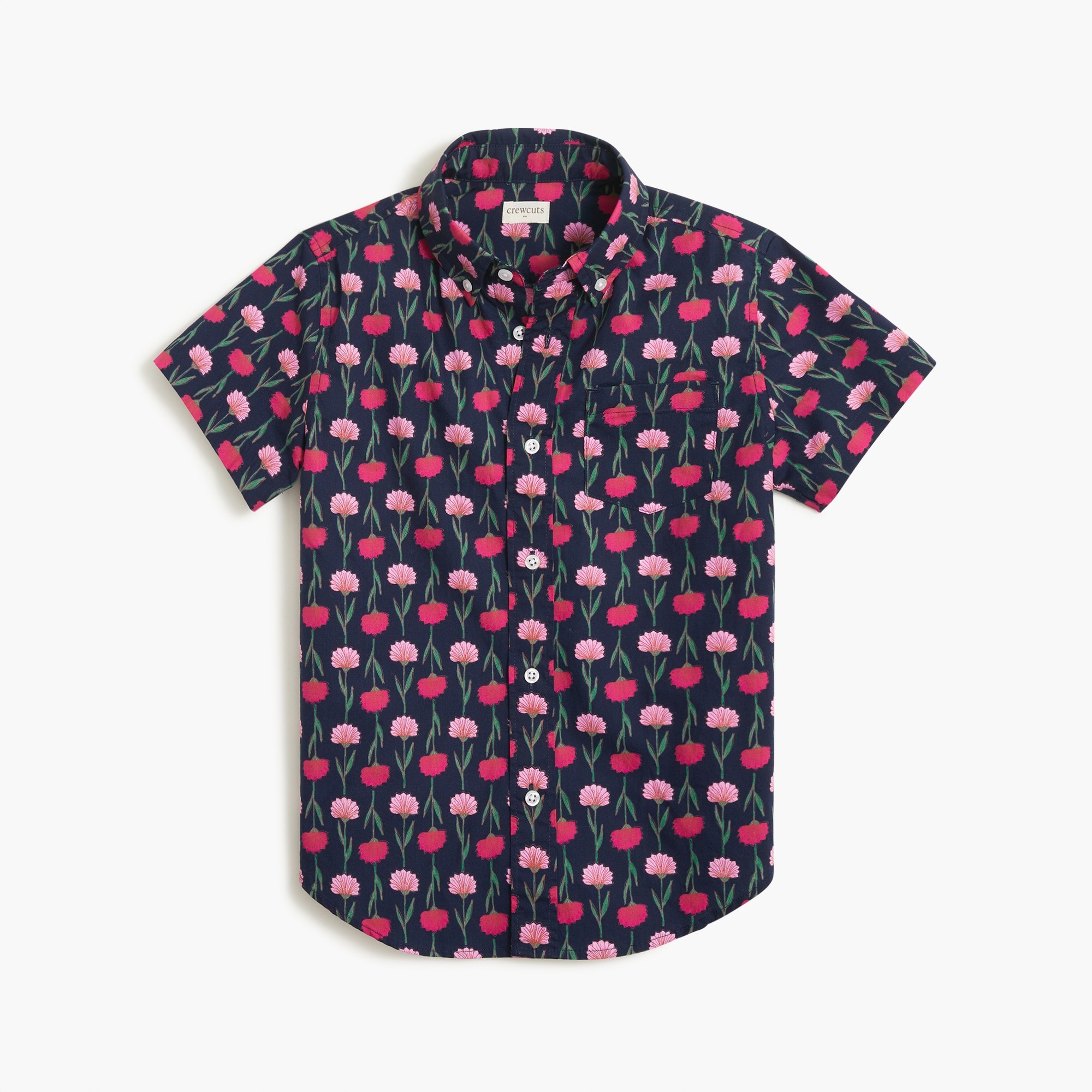 Boys' floral shirt