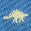 Boys' critter polo shirt STEELY OCEAN