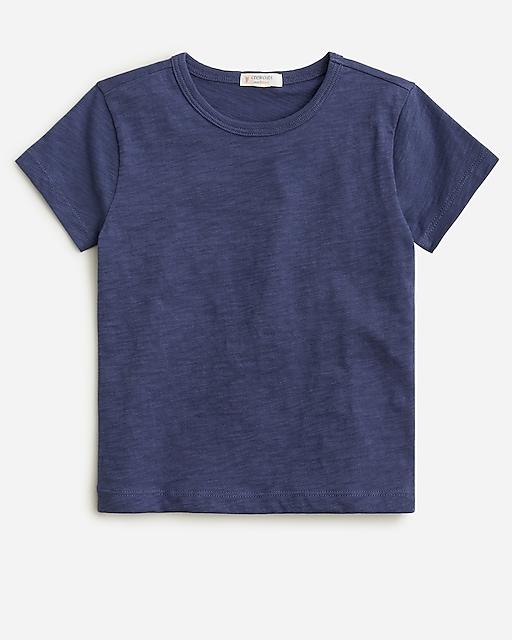  Girls&apos; short-sleeve cropped T-shirt