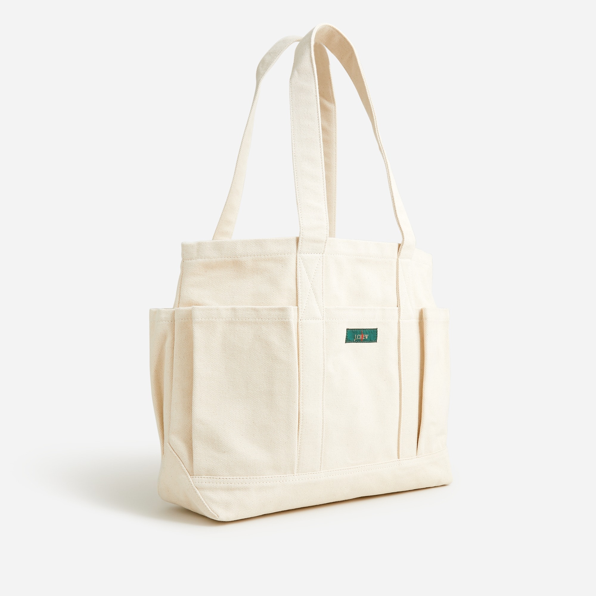 J.Crew: Medium Seaport Tote Bag In Canvas For Men