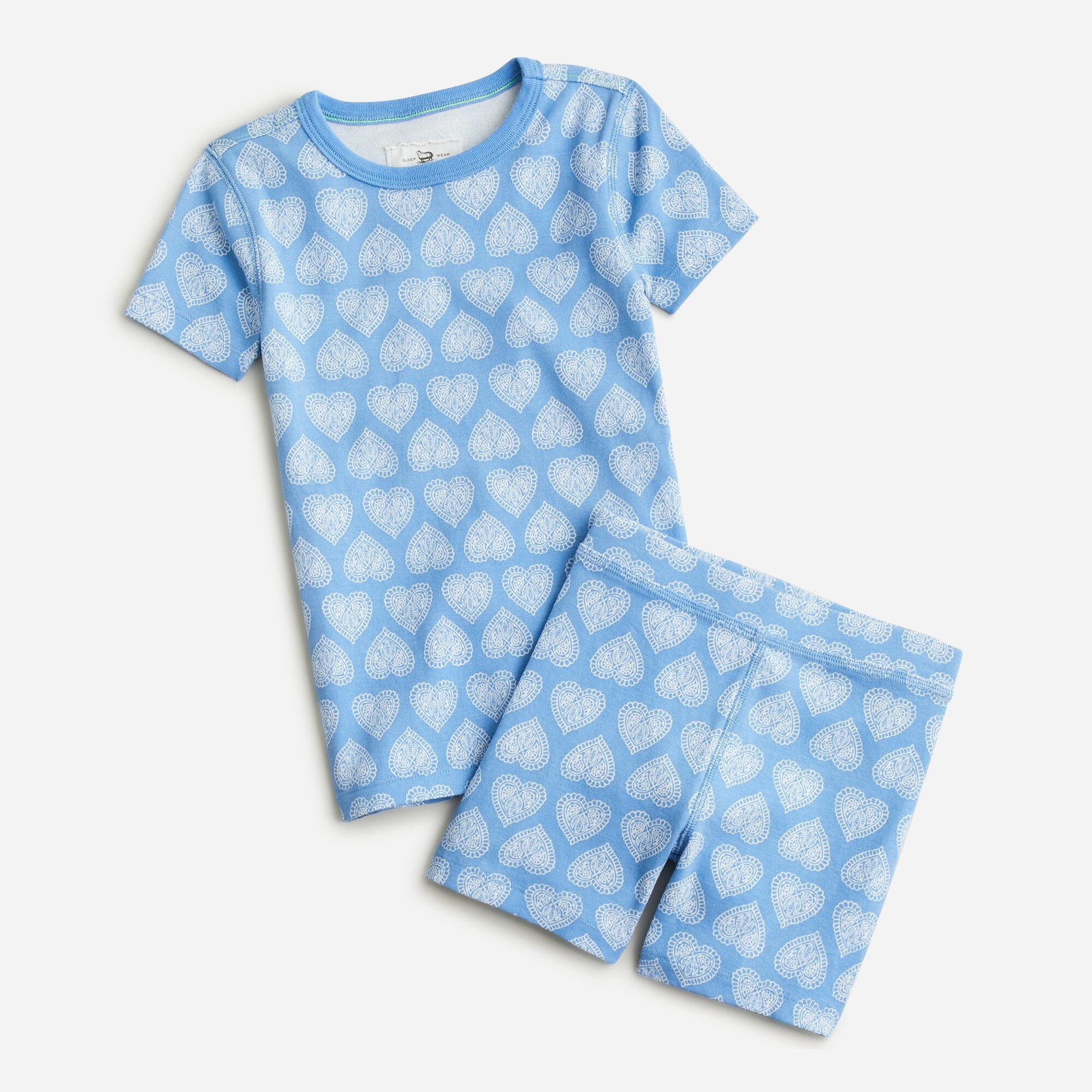 girls Kids&apos; short-sleeve printed pajama set