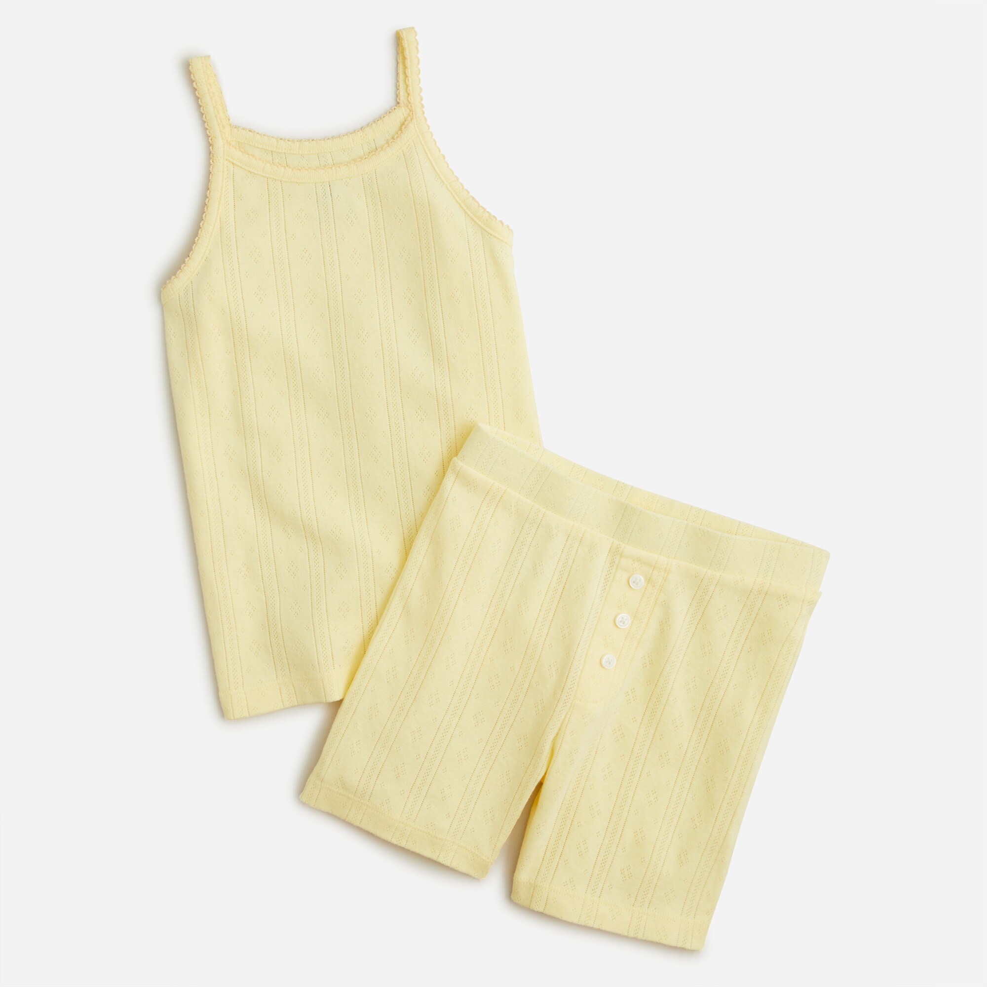girls Girls&apos; pointelle sleep set