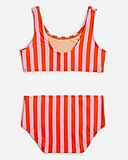 Girls&apos; scoopneck two-piece swimsuit with UPF 50+