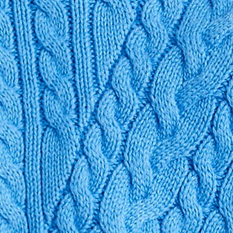 Diagonal cable-knit sweater SAIL BLUE j.crew: diagonal cable-knit sweater for women