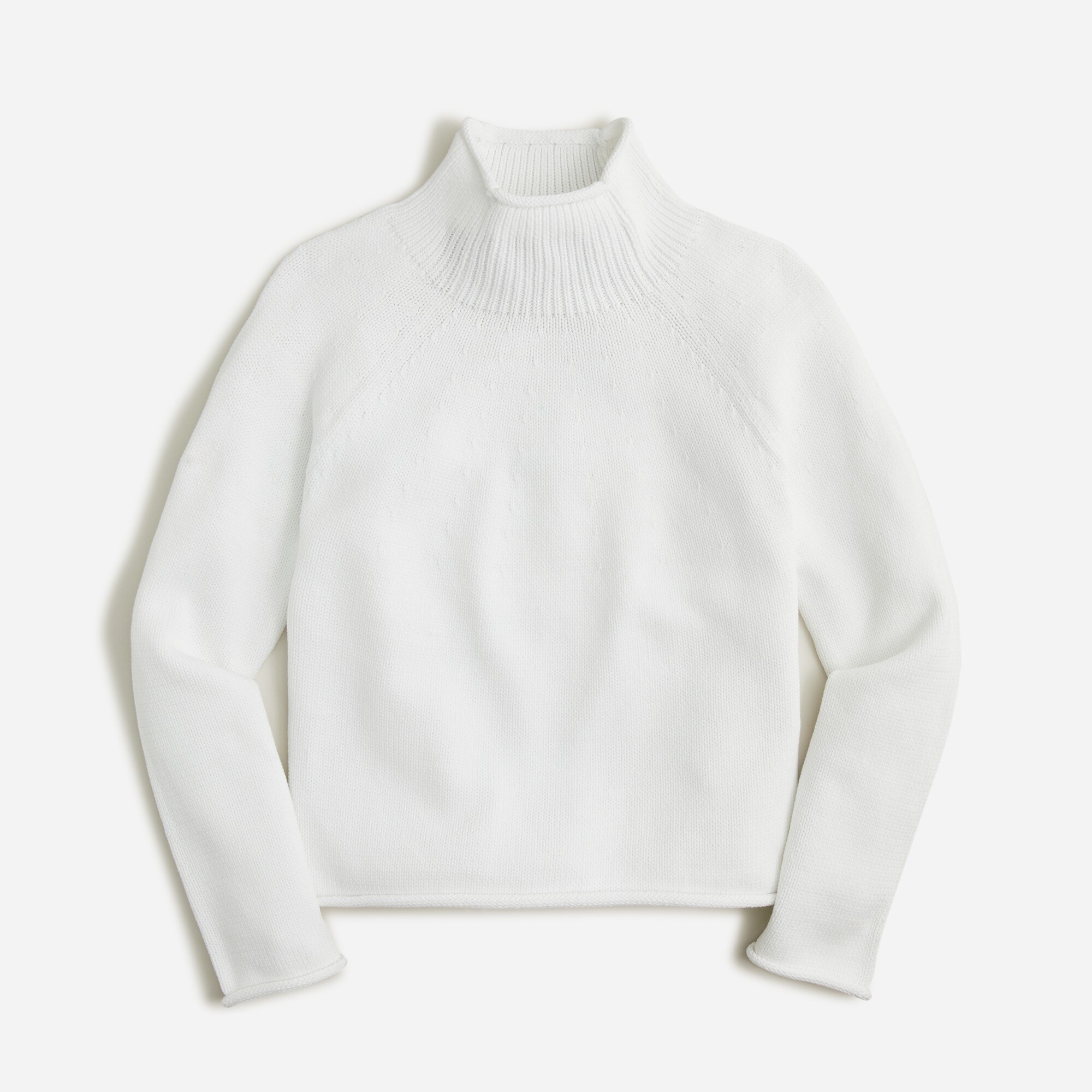 Cotton-blend Rollneck™ sweater