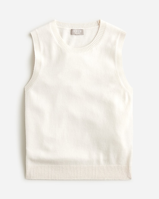 womens Cashmere crewneck sweater shell