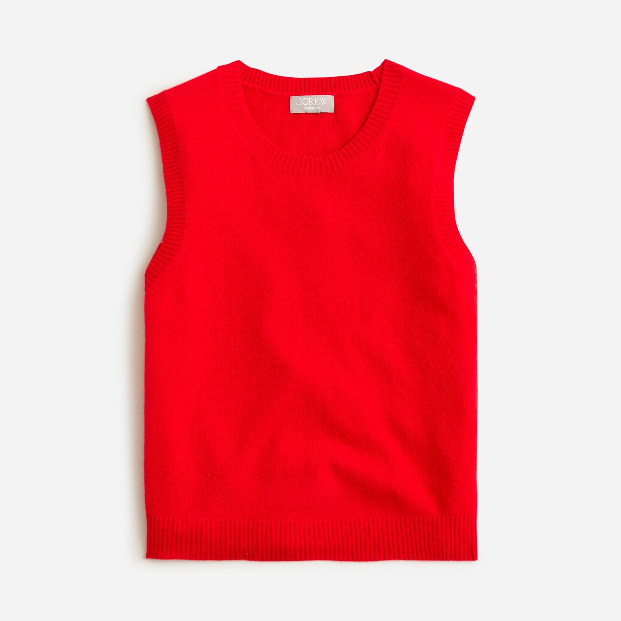 Cashmere Crewneck Sweater Shell For Women | J.Crew