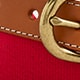 Webbed belt with brass buckle SIGNAL RED j.crew: webbed belt with brass buckle for men