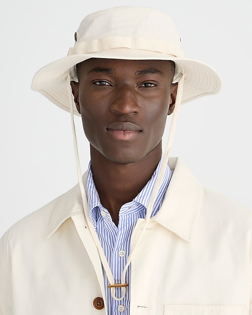 mens Boonie hat in ripstop cotton