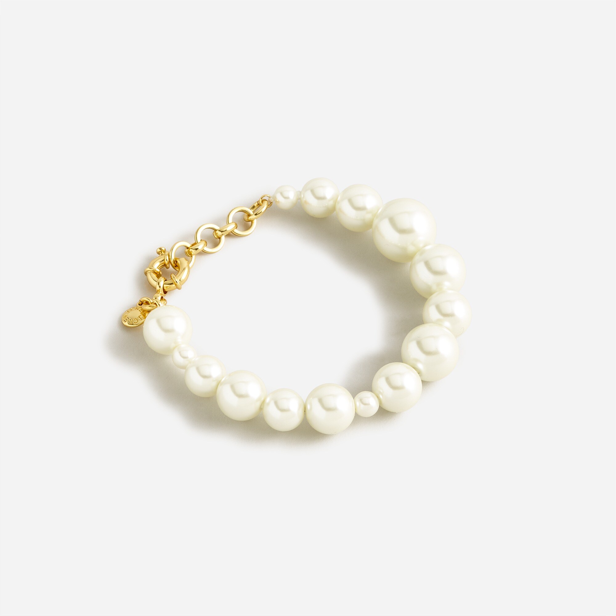 womens Pearl ball bracelet