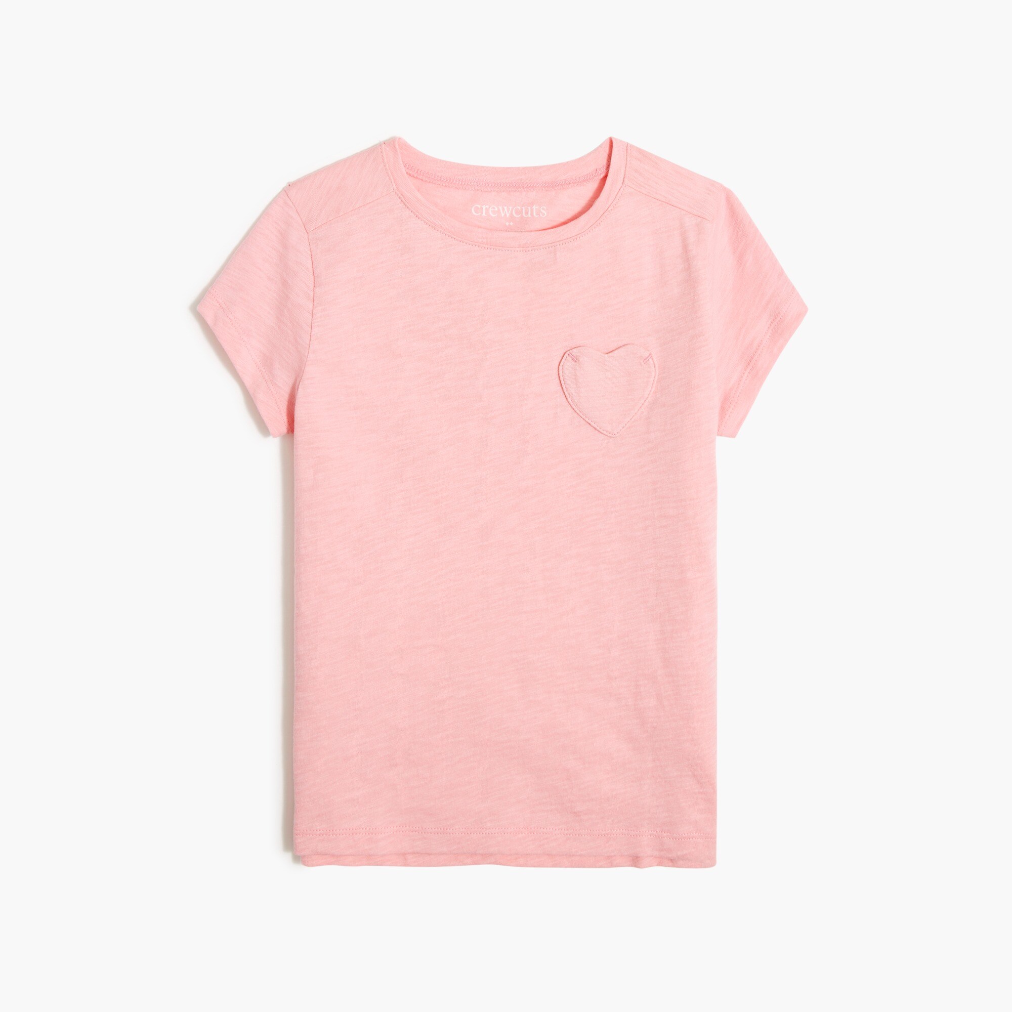 girls Girls' heart-pocket tee