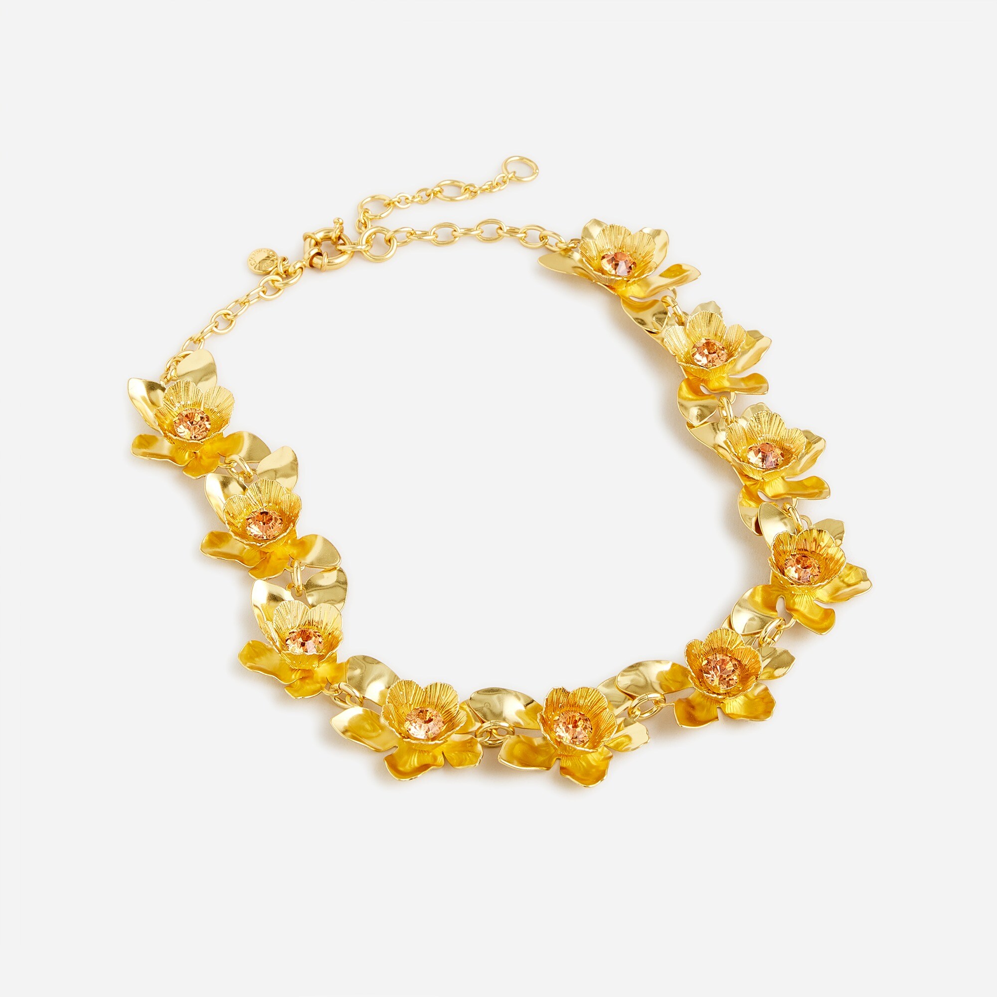 J.Crew: Oversized Flower Necklace For Women