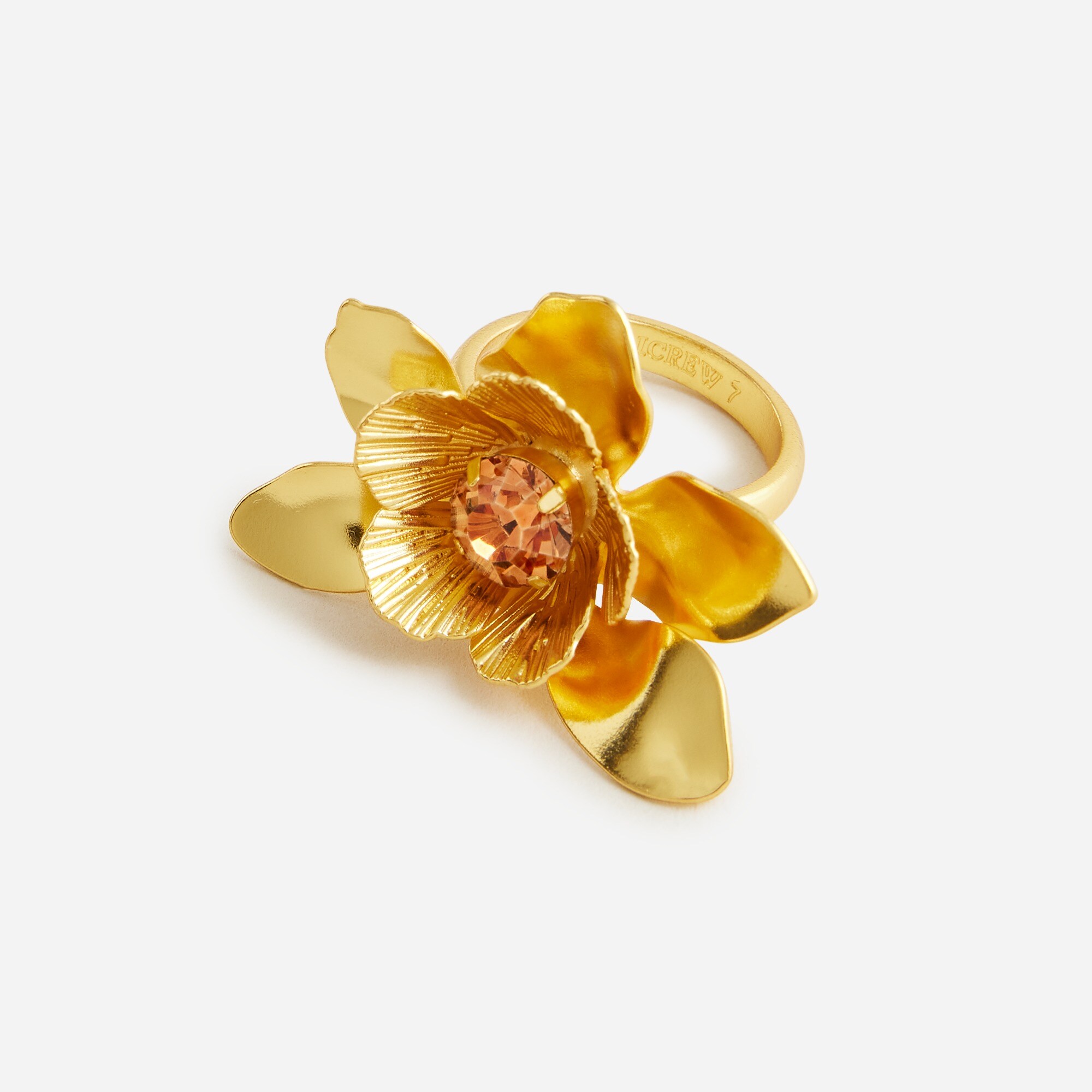 Oversized Flower Ring For Women | J.Crew