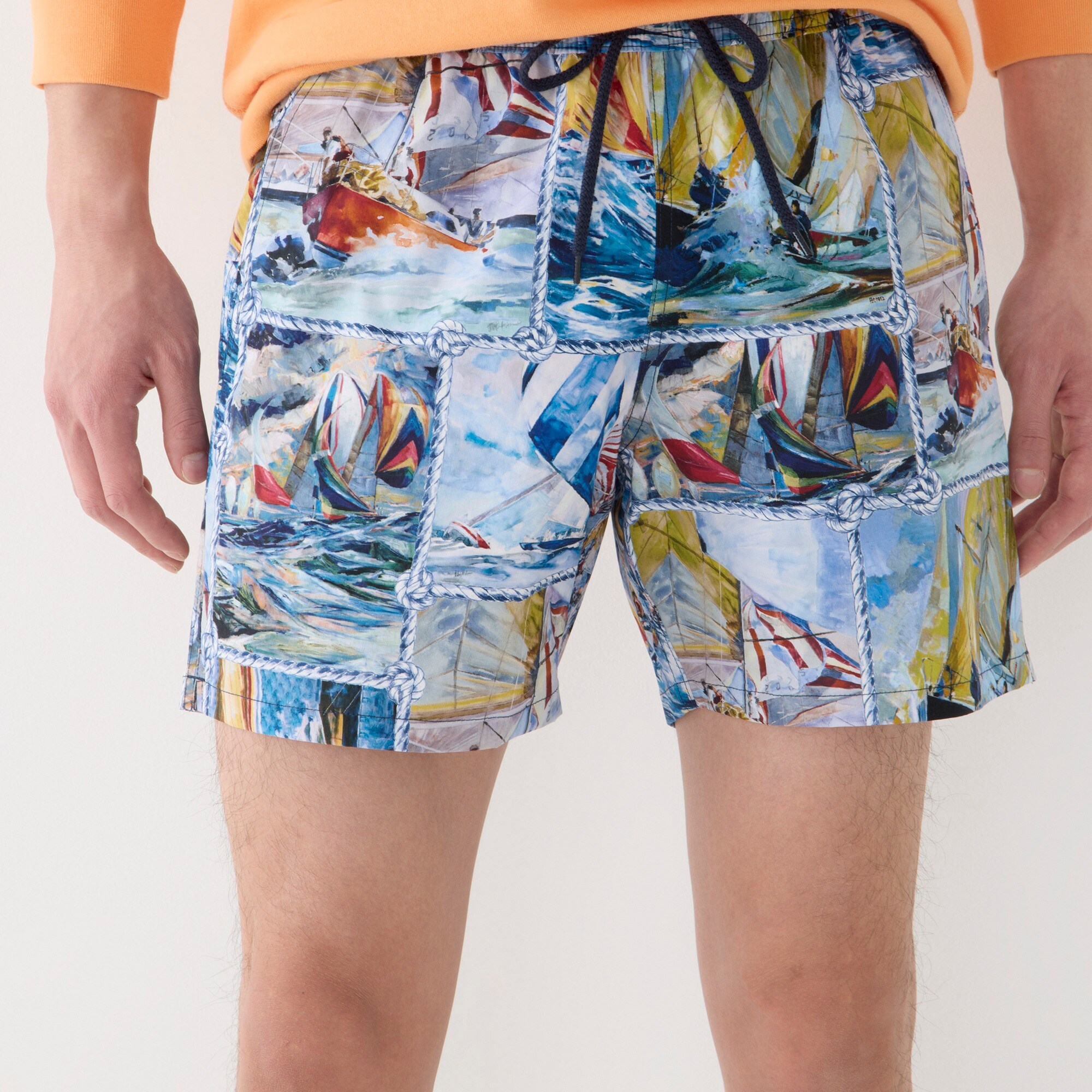 Willard Bond X J.Crew 6'' stretch swim trunk with ECONYL® nylon