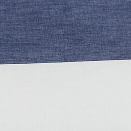 King duvet set in heritage stripe MEDITERRANEAN NAVY 