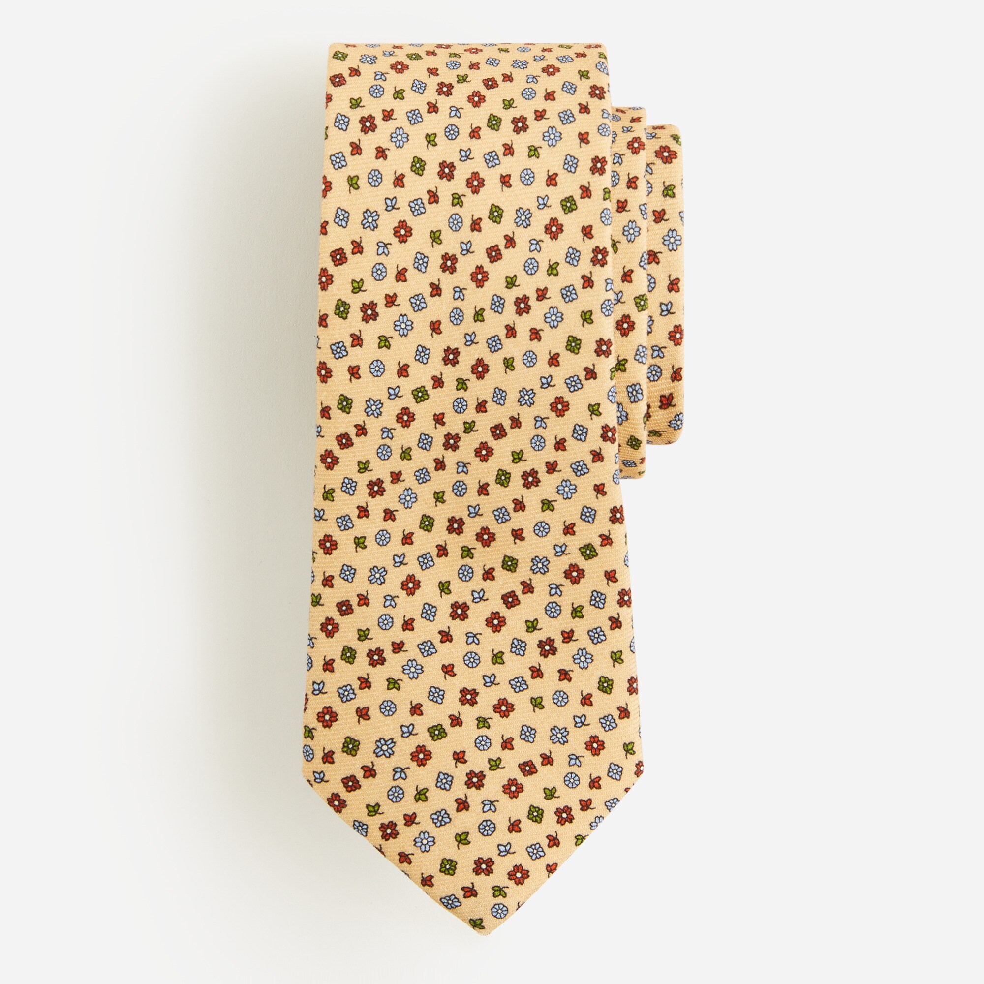 English wool challis tie