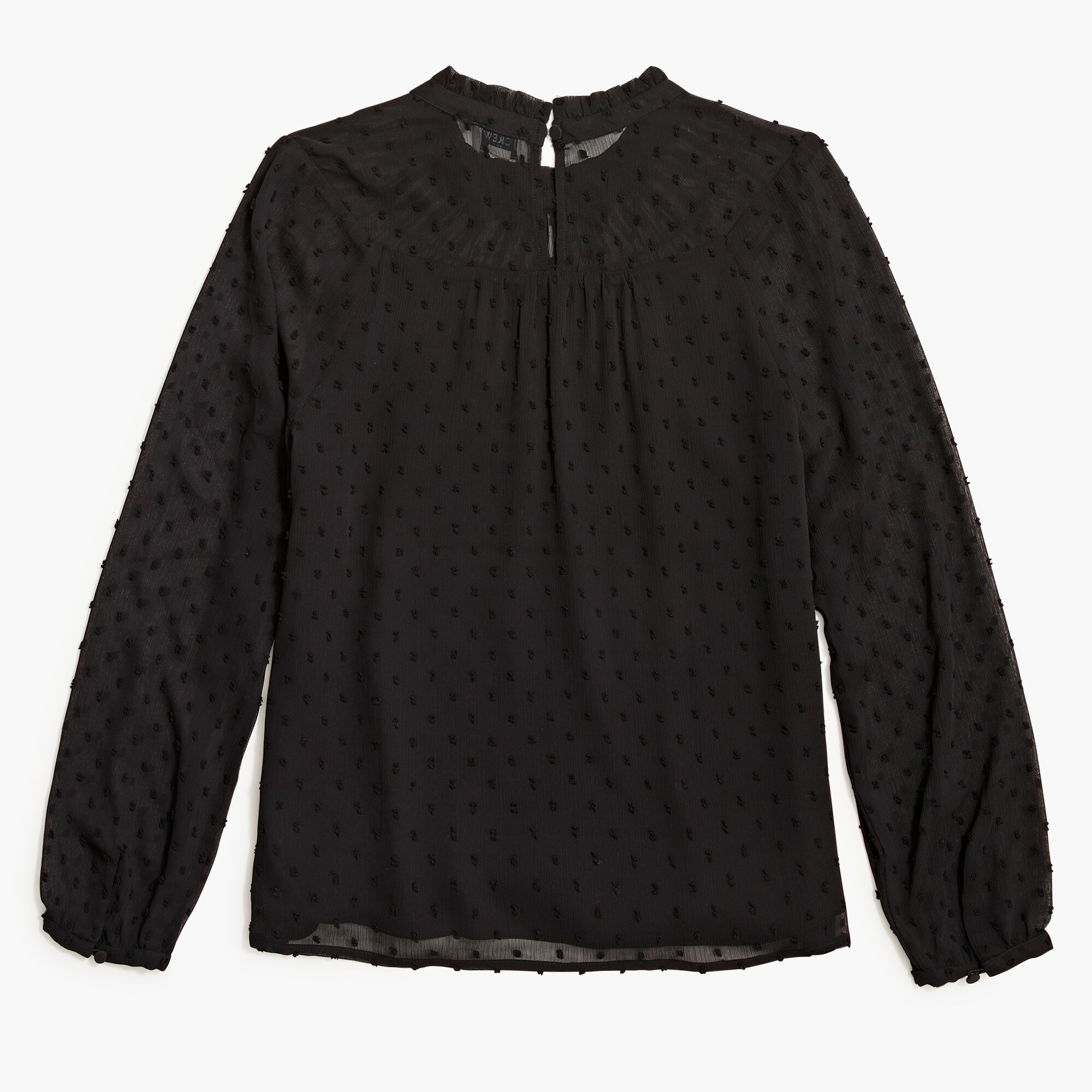 Clip-dot smocked top