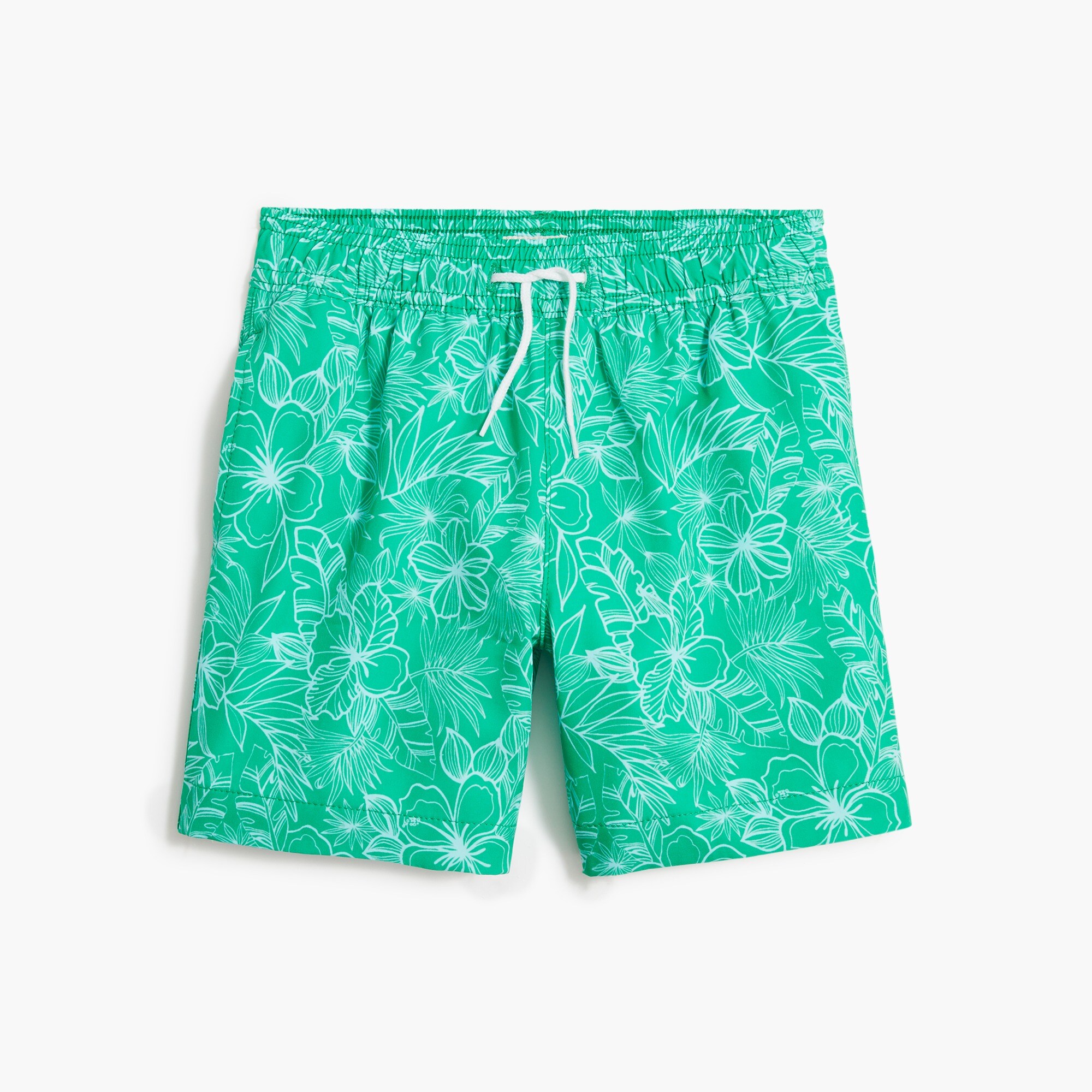 boys' floral swim trunk for boys
