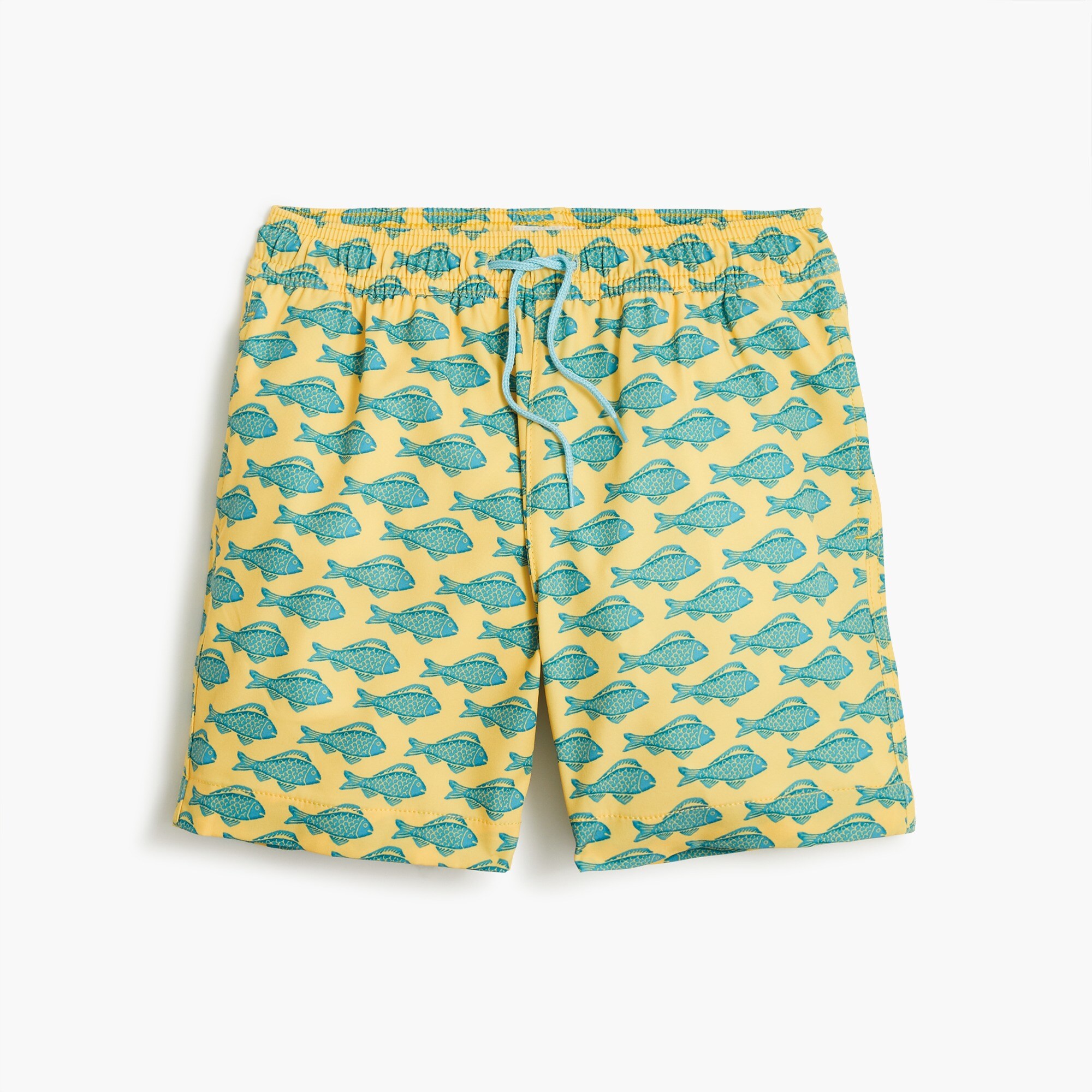 boys' fish-print swim trunk for boys