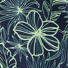 Boys&apos; floral board short SEAPORT BLUE NEON ALOE factory: boys&apos; floral board short for boys