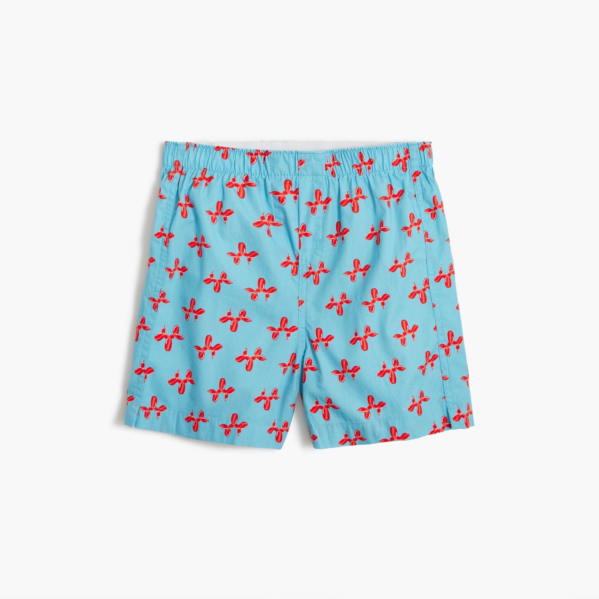 factory: boys&apos; balloon and dogs boxers for boys, right side, view zoomed