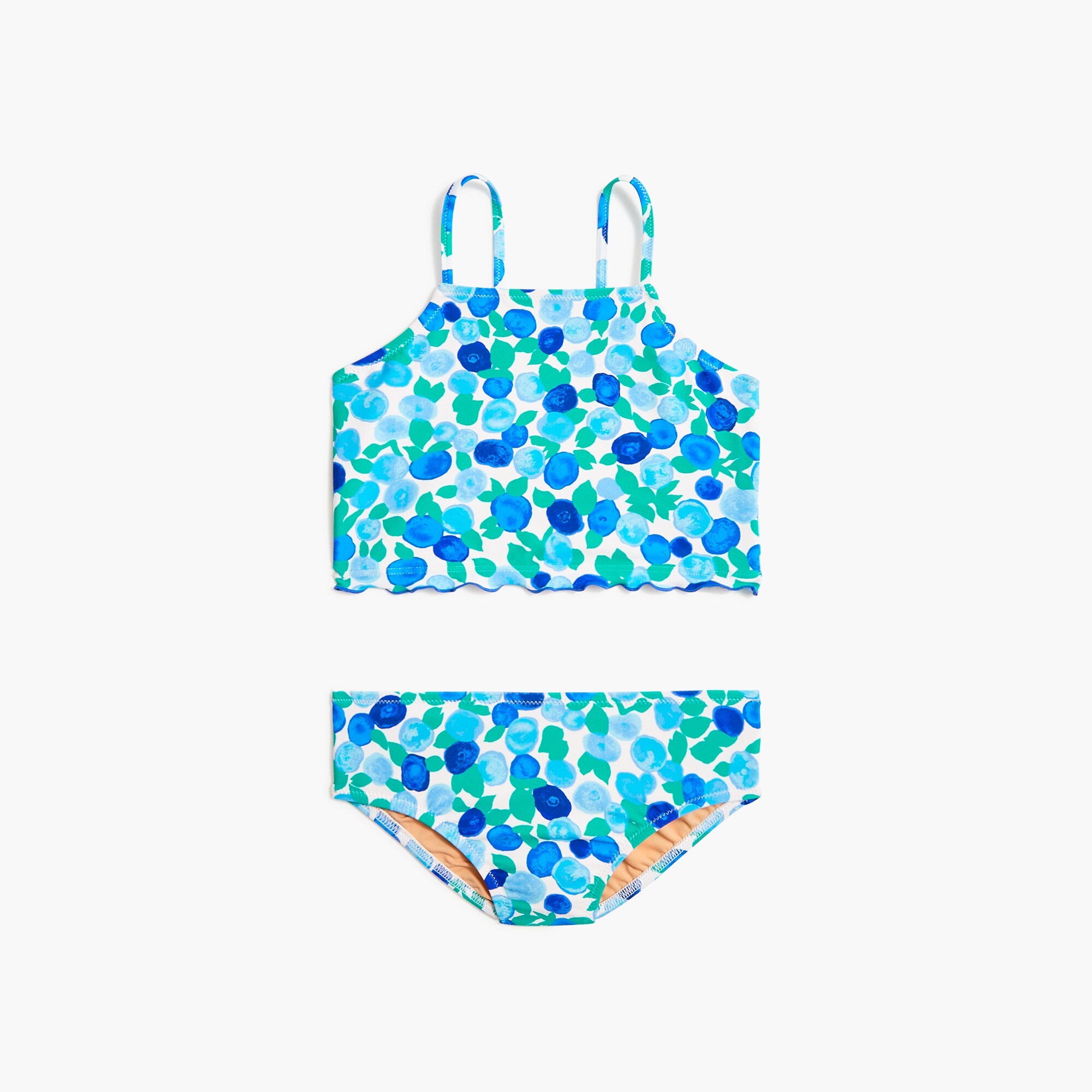 factory: girls&apos; tankini set for girls, right side, view zoomed