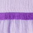 Girls' gauze beach dress PURPLE GAUZE W PURPLE F