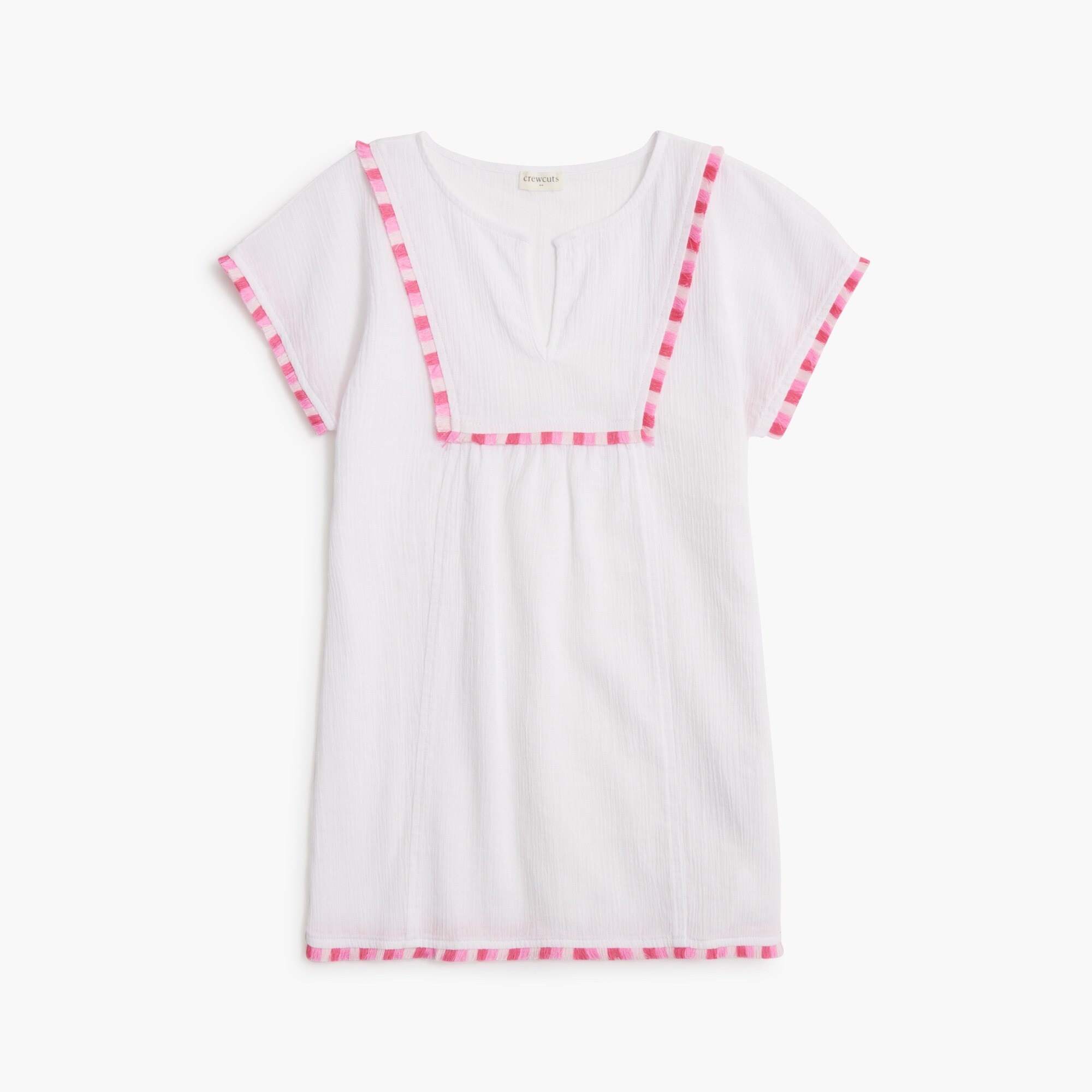 Girls' gauze beach dress
