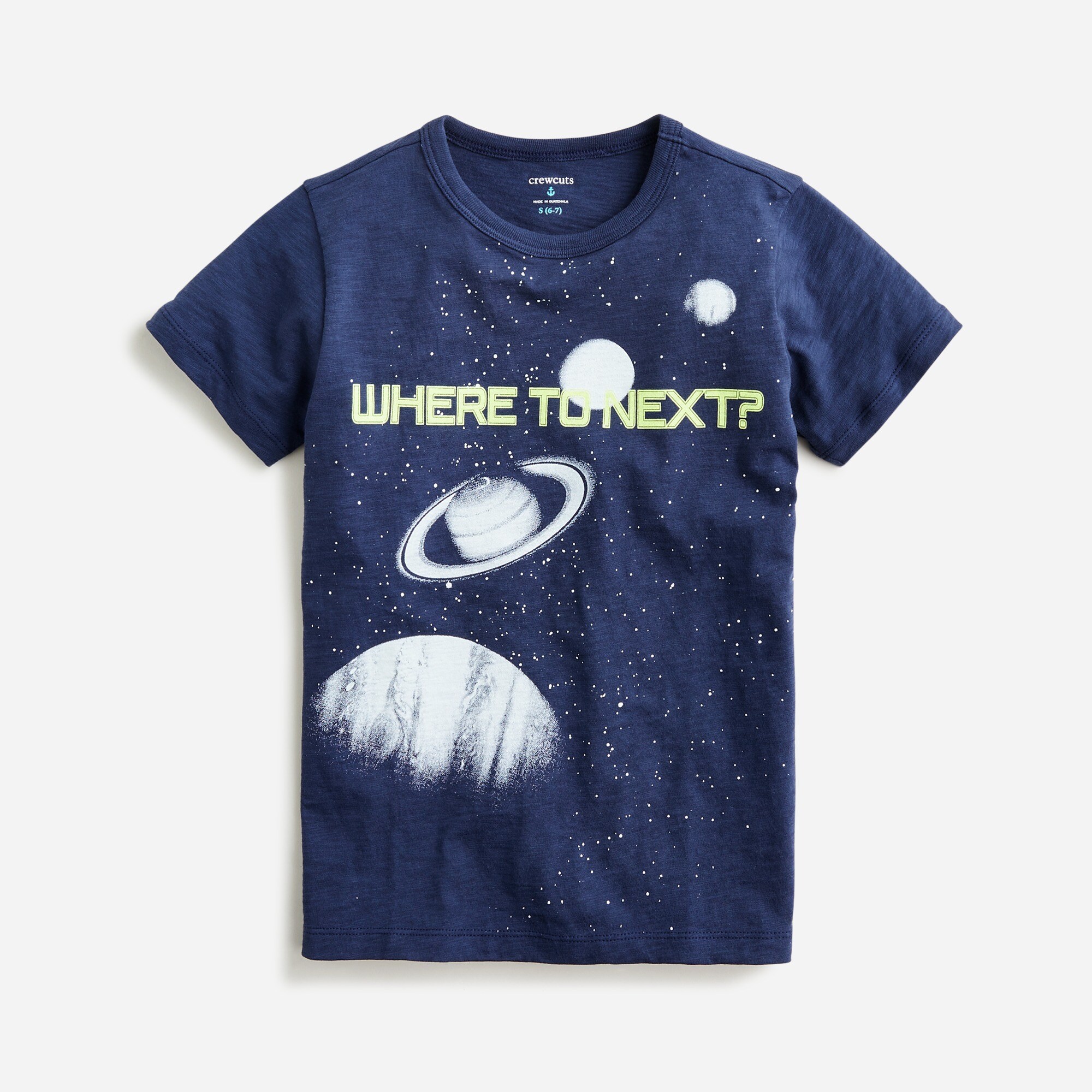 Kids&apos; outer space graphic T-shirt