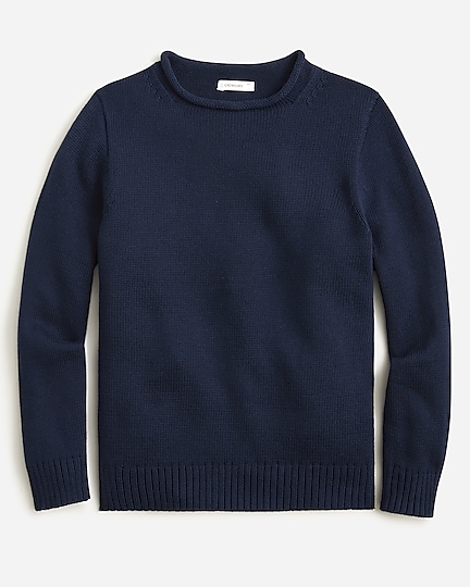 girls Boys&apos; heritage cotton Rollneck&trade; sweater
